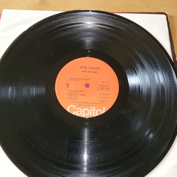 BOB SEGER Live Bullet Double LP Vinyl 1976 Capitol Records SKBB-11523 Rock LP6 - Picture 6 of 16